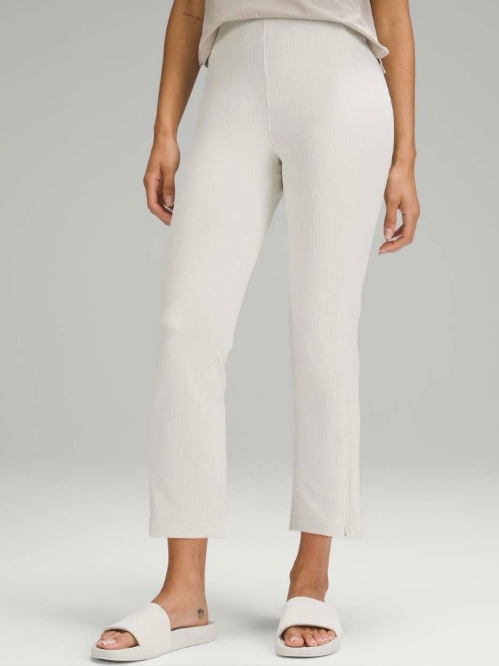 Lululemon Ribbed Softstreme Zip-Leg Pant